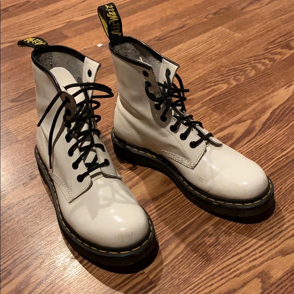 White Doc Martens